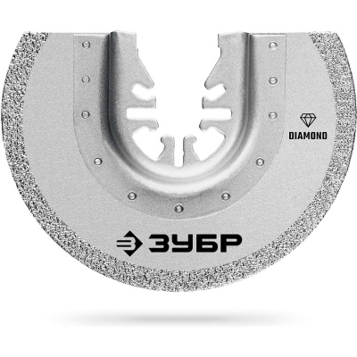 Полотно пильное ЗУБР Diamond UniLock 85x2.0 мм с алмазным зерном Р50 15554-85