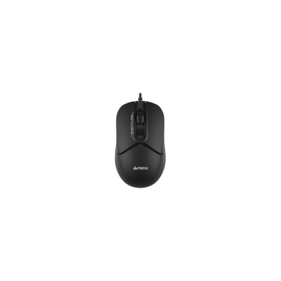 Мышь A4TECH Fstyler FM12 черный оптическая 1200dpi USB 3but (FM12 BLACK)