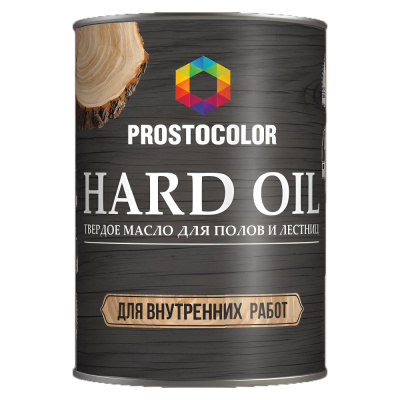 Масло для полов и лестниц PROSTOCOLOR HARD OIL ПРОСТОКОЛОР белый 0.75 л