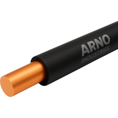 Провод силовой ARNO INDUSTRIES медный, 10м, ПуВнг(А)-LS 1х10 черный, однопроволочный, LS низкое дымо-газовыделение