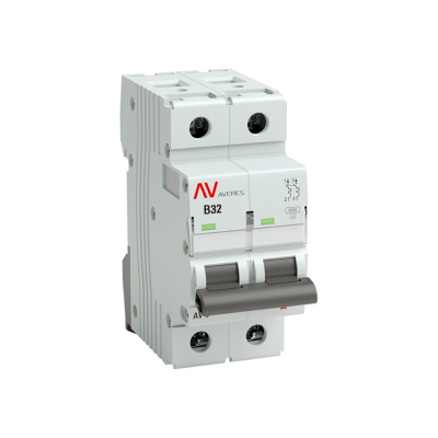 Автоматический выключатель EKF AV-10 AVERES mcb10-2-32B-av