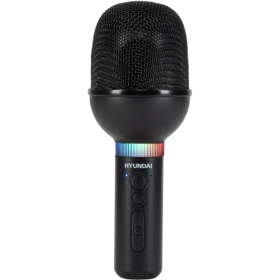 Микрофон Hyundai H-MIC101, черный, беспроводной