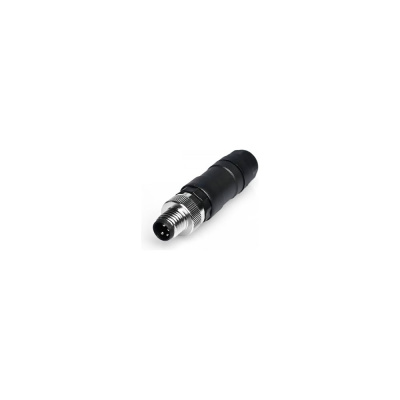 Соединитель клеммный VELLEDQ M8-M04T, Вилка, Прямой с клеммником, Пластик 4-PIN IP6560 AC/DC, 08-00024640