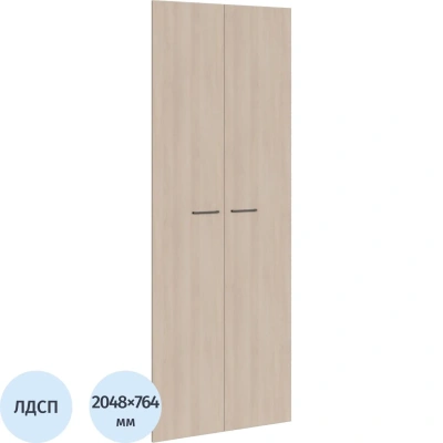 Двери высокие К-Loft 2 шт. 241H005 764х2048 дуб скандинавский