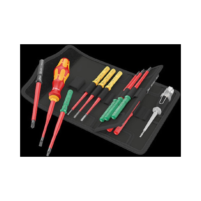 Набор бит WERA Kraftform Kompakt VDE 16 extra slim 1 Tool Finder