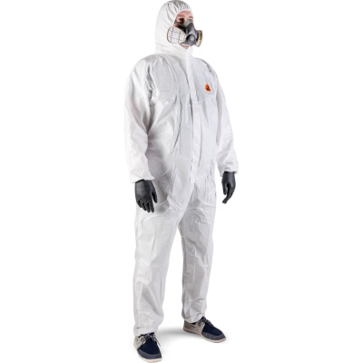 Комбинезон химзащиты Jeta Safety из нетканого материала МР, 65 г/м², размер 5XL/60-62 JPC-60-5XL