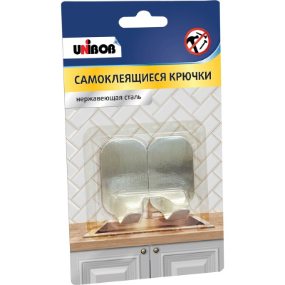 Крючок из нержавеющей стали Unibob 2 шт/упак._ИУ