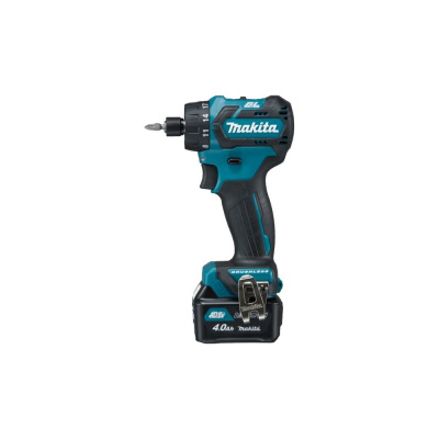 Аккумуляторная дрель-шуруповерт Makita DF032DWME снабжена бесщеточным двигателем, что способствует долгому сроку службы