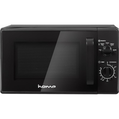 Печь микроволновая home черная, механическое управление HMM207DB