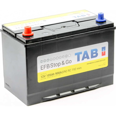 Аккумуляторная батарея TAB EFB Stop&Go 6СТ-105.1
