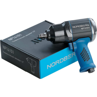 Ударный пневмогайковерт NORDBERG 1/2", 1300 Нм