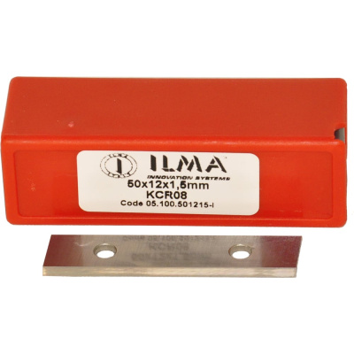 Нож сменный твердосплавный ILMA 50x12x1,5 со скосом RH, 35º, Z=4 UMG04