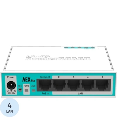 Маршрутизатор Mikrotik hEX lite RB750R2