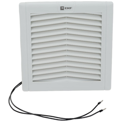 Вентилятор с фильтром EKF 52 м /ч 124x124 мм IP54 PROxima SQFAN52F
