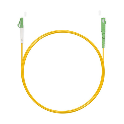 Оптический патч-корд TopLAN симплексный, LC/APC-SC/APC, SM 9/125, 1 м