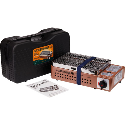 Портативный газовый гриль TOURIST MASTER GRILL TG-010 позволит приготовить пищу на открытом воздухе