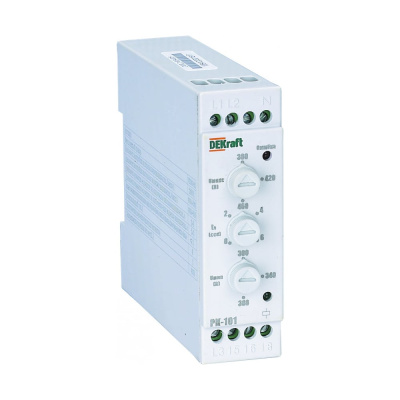 Реле контроля фаз Dekraft РК101-02 23301DEK