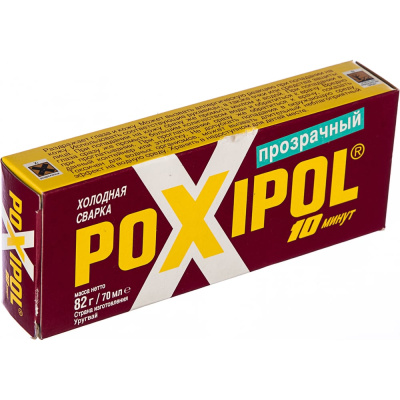 Прозрачная холодная сварка POXIPOL 70мл