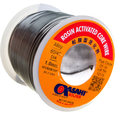 Припой (1 мм, 0.25 кг ASAHI