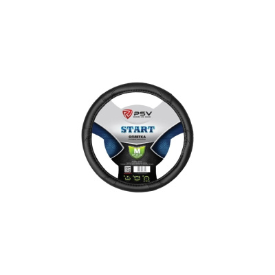 Оплётка на руль PSV START черный, M