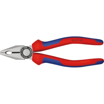 Плоскогубцы комбинированные L-180 мм KNIPEX KN-0302180