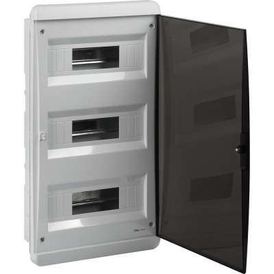 Корпус ЭРА пластиковый встраиваемый COMFORT ЩРВ-П-36 IP40 прозрачная крышка белый