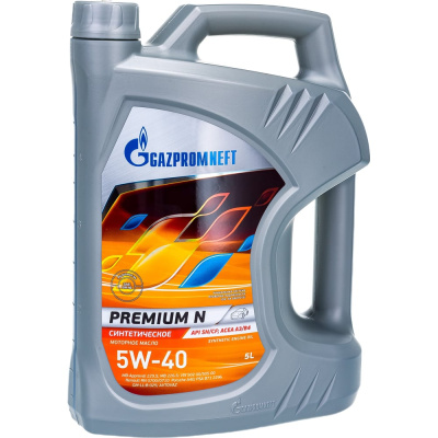 Масло Premium N 5W-40 5 л Gazpromneft