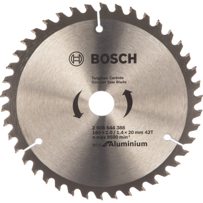 Пильный диск ECO AL (160x20 мм; 42T) Bosch
