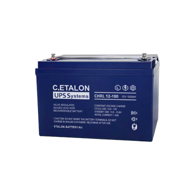 Аккумулятор Etalon Battery C.ETALON (12В / 100 Ач) CHRL 12-100