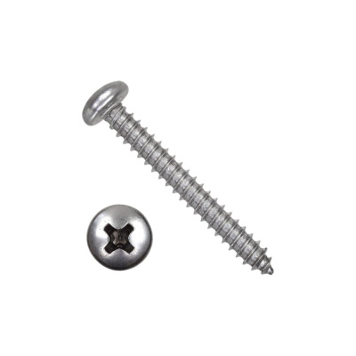 Саморез ЦКИ Глобал DIN 7981 4.8x25, остроконечный, А2, Ph2, 50 шт.