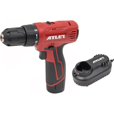 Аккумуляторная дрель-шуруповерт ATLET CDT212D — это инструмент DIY-сегмента, используемый в повседневной жизни