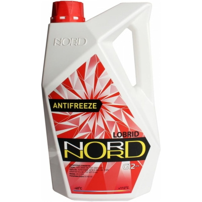 Антифриз NORD красный, 3 кг