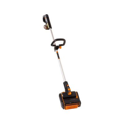 Щетка для чистки дорожек WORX 20В, 4Ач х1 ЗУ коробка WG441E - аккумуляторная многофункциональная щетка 20 В