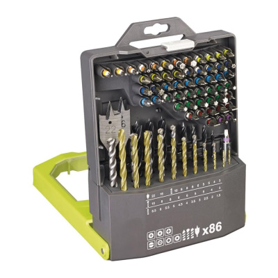 Набор Mixed (86 предметов) Ryobi