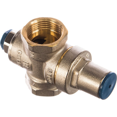 Редуктор давления STOUT PN16, вн/вн 3/4", с выходом под манометр