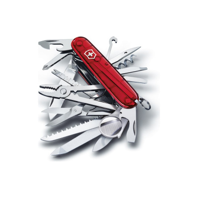 Швейцарский нож красный полупрозрачный Victorinox