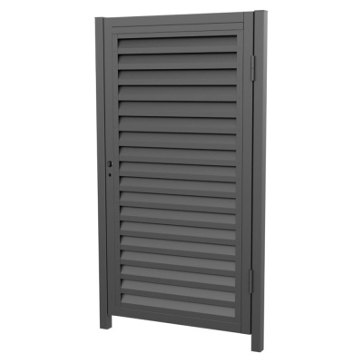 Комплект Жалюзи калитки МЕТАЛЛИК и КО ВЕРШИНА 2000x1000 RAL 7024