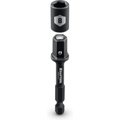 Бита с торцовой головкой KRAFTOOL Clean “Nut driver” 8 мм 26371-08
