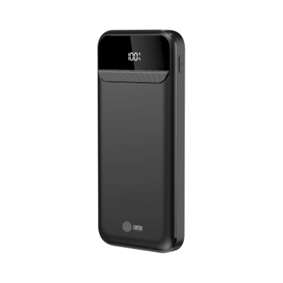 Мобильный аккумулятор CACTUS CS-PBFSCA-10000 10000mAh, 4.5A, 2xUSB-A/USB-C, черный