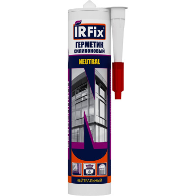 IRFix NEUTRAL – высококачественный однокомпонентный силиконовый герметик с нейтральной системой отверждения