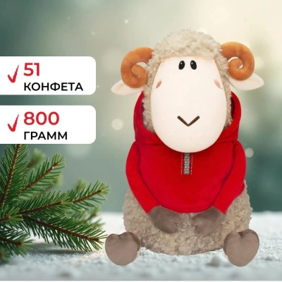 Новогодний сладкий подарок Сеня 1/800 г (стандарт), ПТ27-12бс