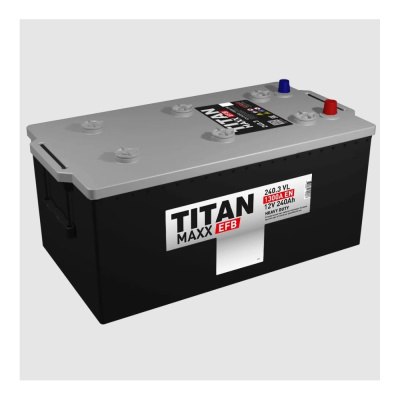 Аккумулятор TITAN MAXX 6СТ-240.3 VL