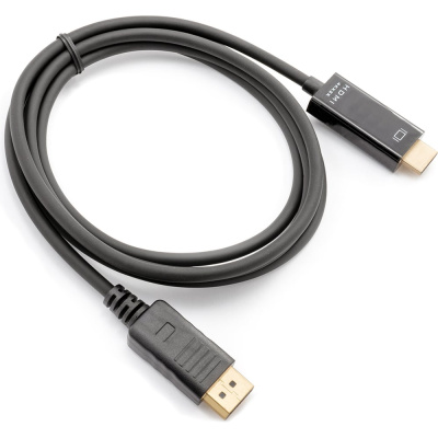 Кабель А1 Display port-HDMI 1.8 м., 4K/30 Hz, разъемы DPm-HDMI Am. A1-C-DP-HDMI-1.8M