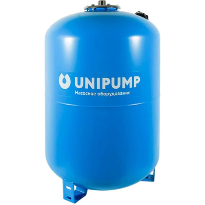 Гидроаккумулятор вертикальный UNIPUMP ГВ 100НВ (фланец нерж., верхнее подкл., БЭЗ)