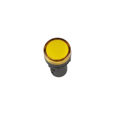 Лампа КЭАЗ AD22DS(LED) матрица 22мм 230В желт