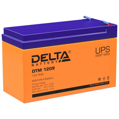 Батарея аккумуляторная Delta DTM 1209