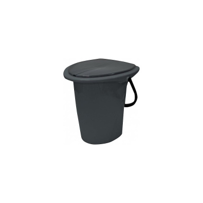 Ведро-туалет Ingreen Smart Solution, 17 л, серый