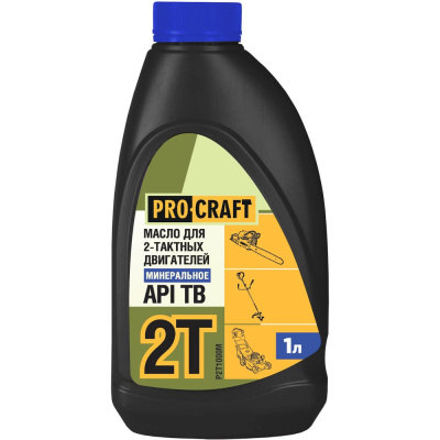 Минеральное моторное масло для 2Т двигателей PROCRAFT API TB