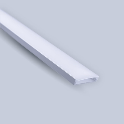 Накладной алюминиевый профиль ELEGANZ 28x7 мм с рассеивателем, м