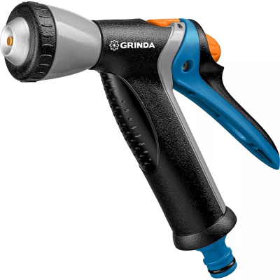 Металлический поливочный пистолет GRINDA PROLine BM-R TPR-покрытие